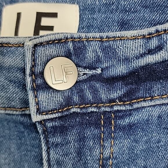 Lovers and Friends Women's Ricky High Waist Skinny Distressed Denim Jeans 28 - Picture 5 of 16